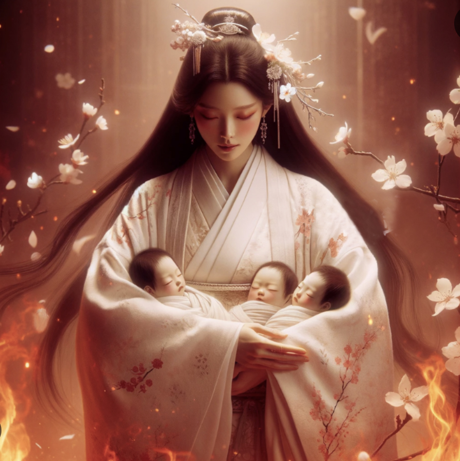 Vị thần Sakuyahime trong biển lửa