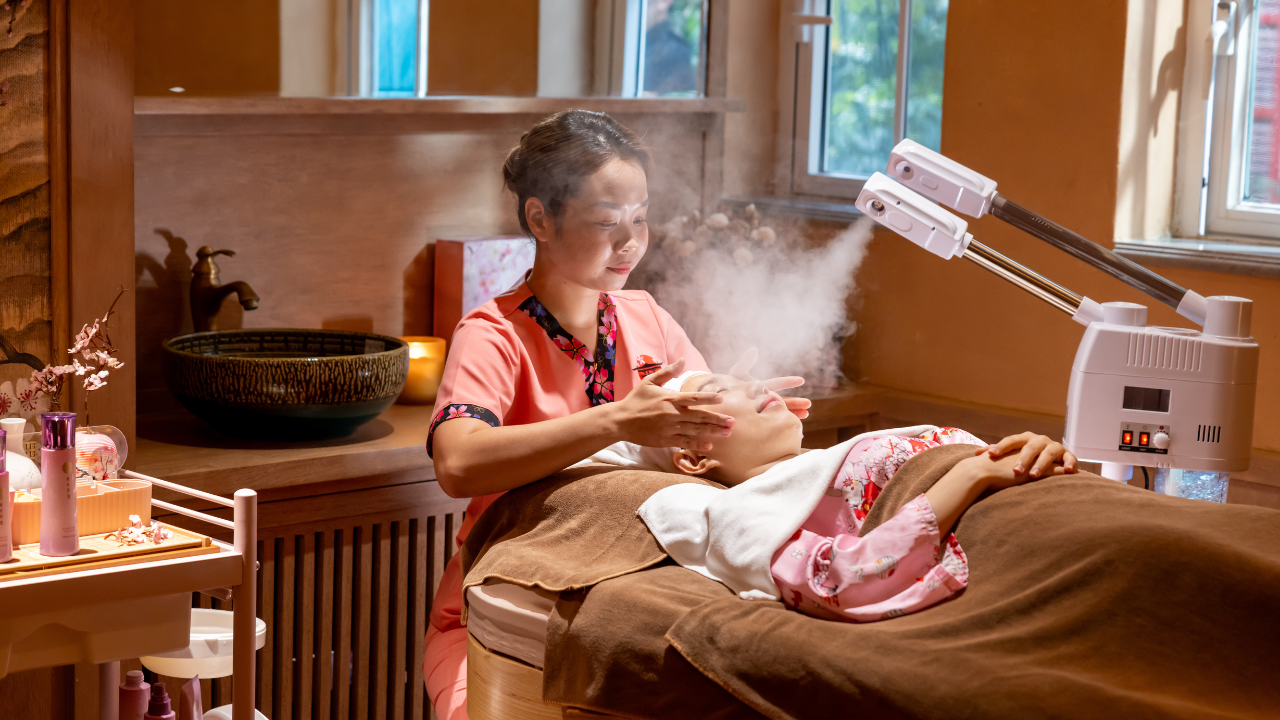 Liệu trình chăm sóc và phục hồi da chuyên sâu với Sakura Sakuyahime tại Sakurakyo Hotel & Spa