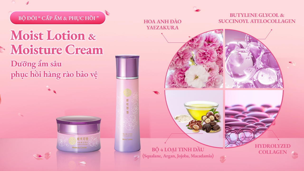 2. Cấp ẩm và phục hồi Khóa ẩm để tái tạo