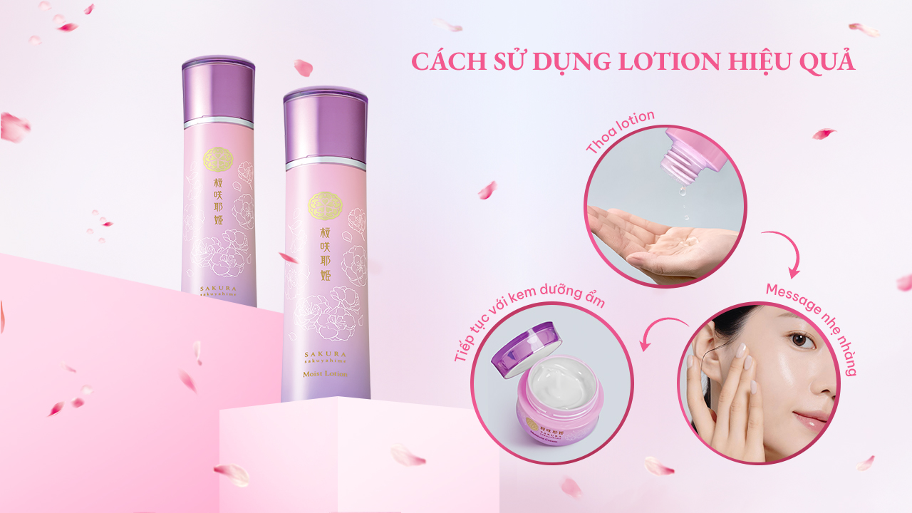 Lotion cho da mặt Phù hợp với loại da nào