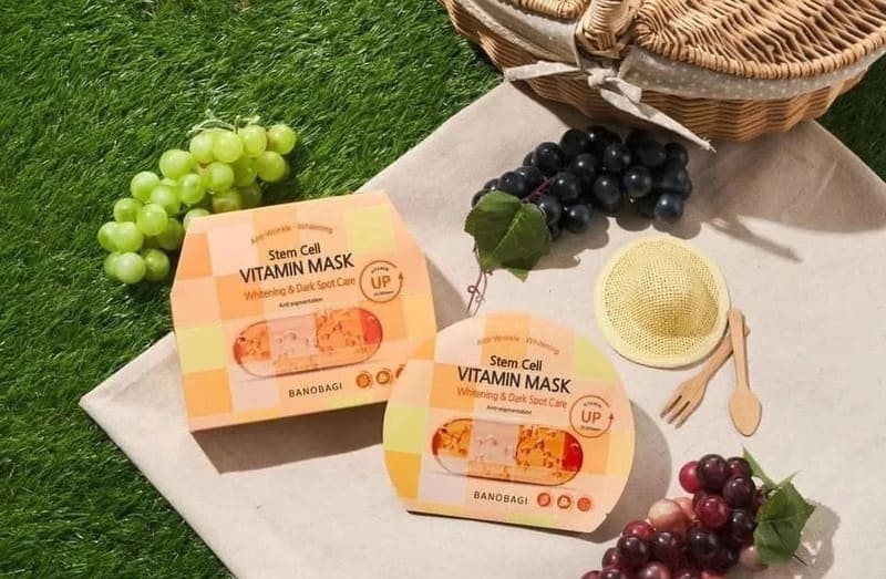 Mặt nạ Banobagi Stem Cell Vitamin Mask Whitening & Dark Spot Care