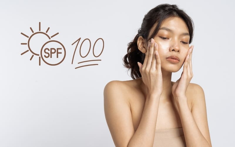 Kem chống nắng SPF 100 có chỉ số bảo vệ da cao nhất, ngăn chặn tia UVB khoảng 99%