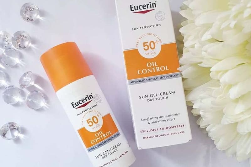 Kem chống nắng Eucerin Sun Gel Cream Oil Control Dry Touch SPF 50+