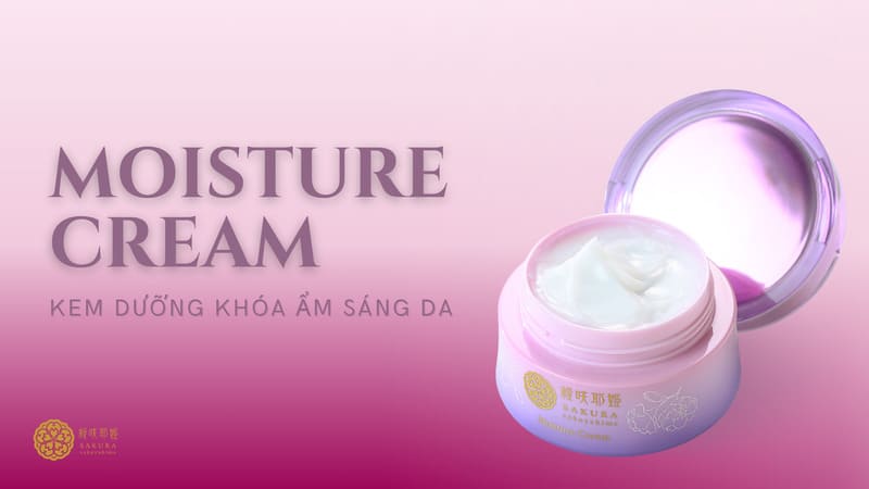 Kem dưỡng Sakura Sakuyahime Moisture Cream