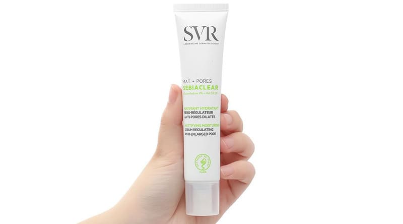 Kem dưỡng cấp ẩm cho da dầu mụn SVR Sebiaclear Mat + Pores