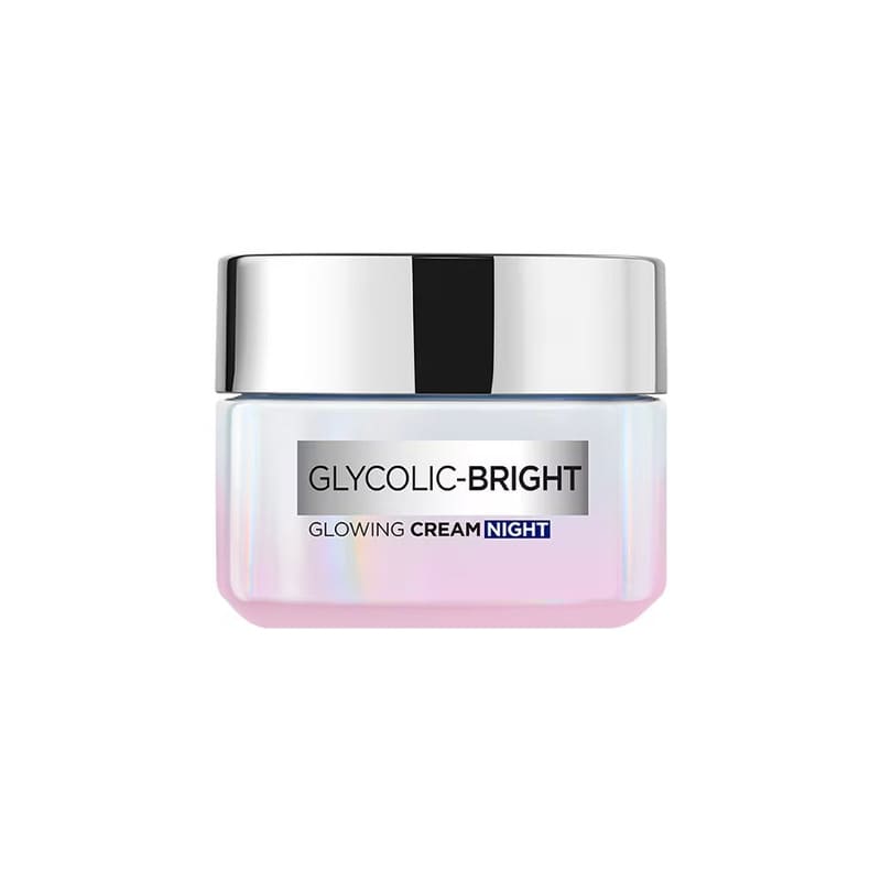 Kem dưỡng ban đêm L'Oreal Paris Glycolic-Bright Glowing Cream Night