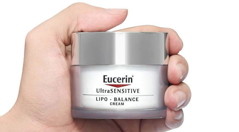 Kem dưỡng ẩm phục hồi da Eucerin Sensitive Skin Lipo - Balance