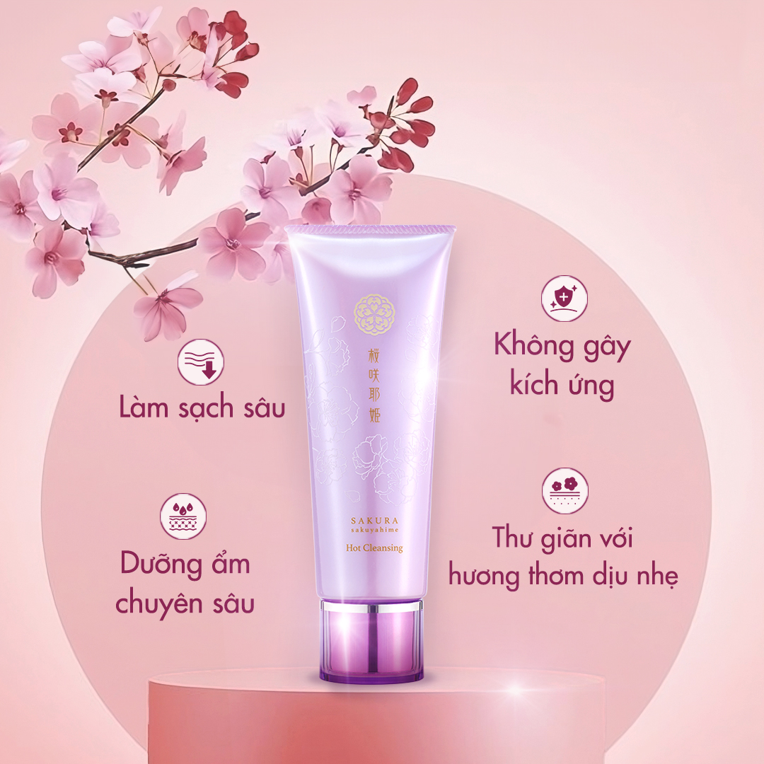 Gel tẩy trang Sakura Sakuyahime