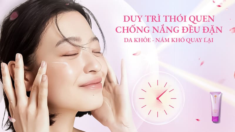 Tại sao nên dùng kem chống nắng cho da nám?