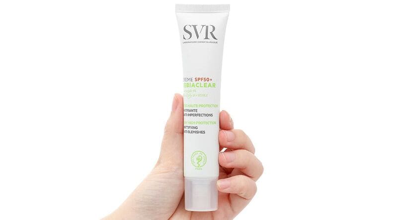 Kem chống nắng SVR Sebiaclear Crème SPF50+