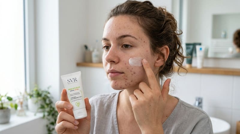 Kem chống nắng SVR Sebiaclear Crème SPF50+