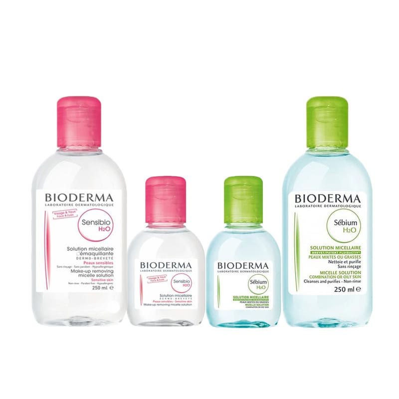 Nước tẩy trang không cồn Bioderma Sebium H2O