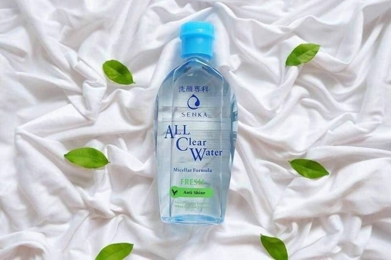Nước tẩy trang không chứa cồn Senka Micellar All Clear Water Fresh