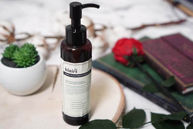 Dầu tẩy trang Klairs Gentle Black Deep Cleansing Oil phù hợp cho da hỗn hợp