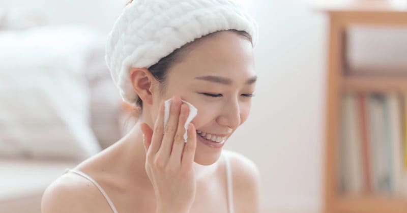 tẩy trang cho tuổi dậy thì