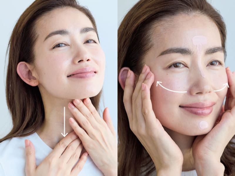 cách thoa kem chống nắng