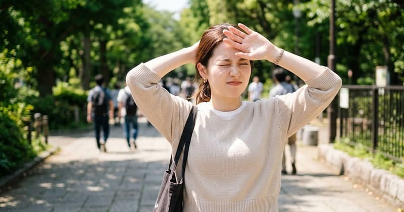 tiếp xúc nhiều với ánh nắng khiến da bị tăng sắc tố