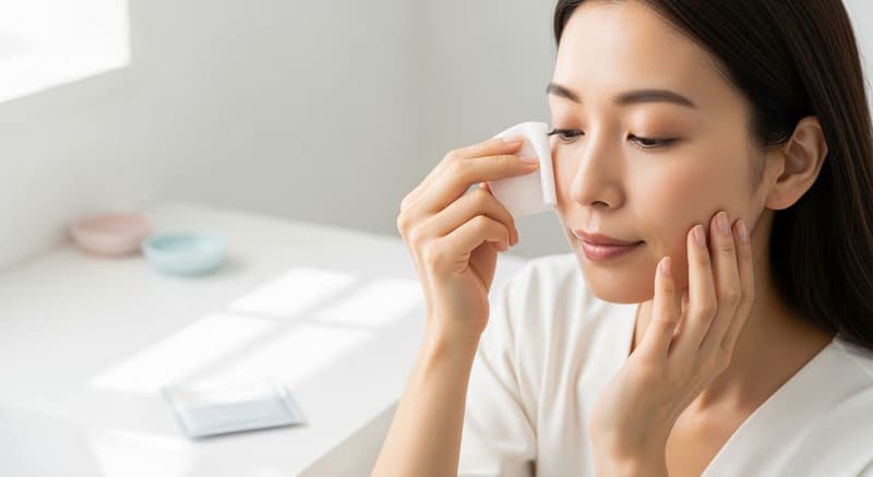 sai lầm khi dùng kem chống thường gặp là không tẩy trang cuối ngày