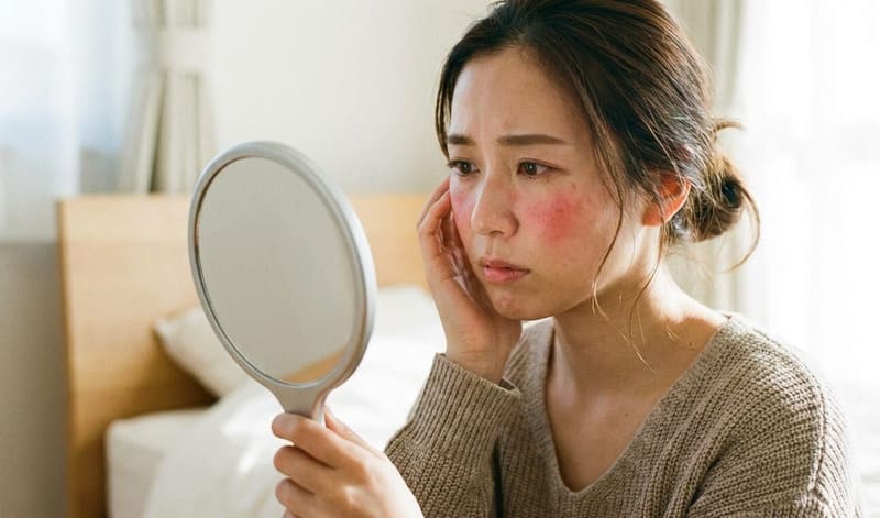 tránh thành phần gây kích ứng khi chọn kem chống nắng cho da mụn
